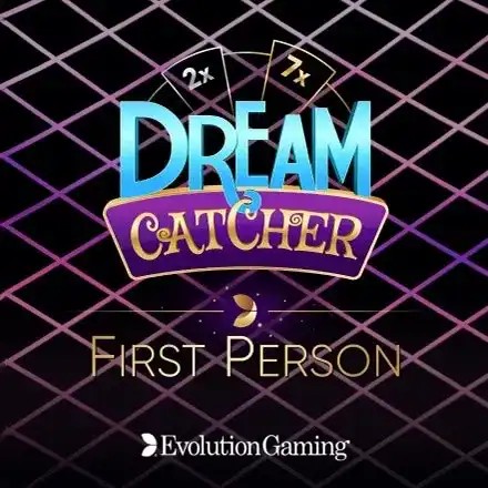 First Person Dream Catcher slot visual from Evolution available on naobet-casino.de