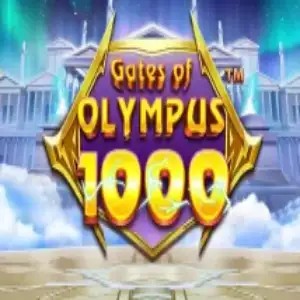 Gates of Olympus 1000 online game logo by Pragmatic Play on naobet-casino.de